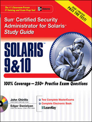 cover image of Sun Certified Security Administrator for Solaris Study Guide